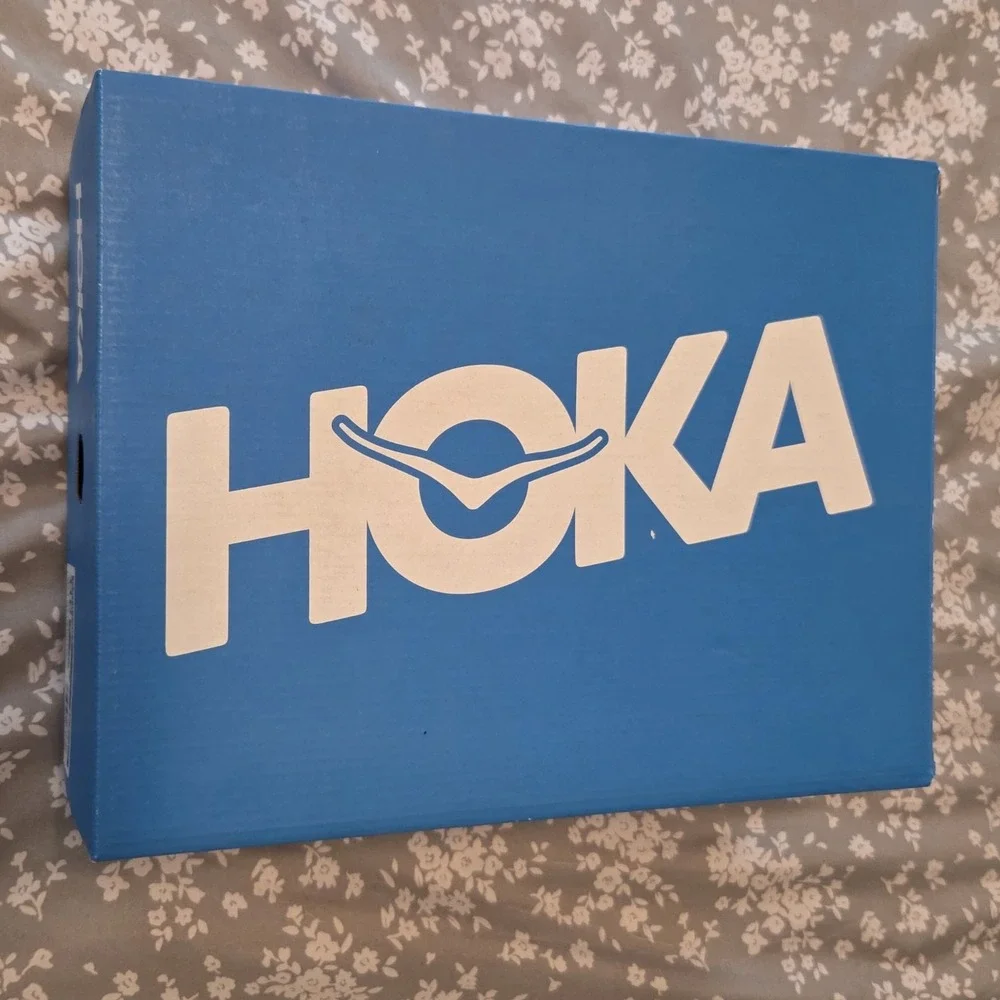 HOKA -- EMPTY SHOE BOX ONLY -- Clifton 9 Gray Blue Mens 11D